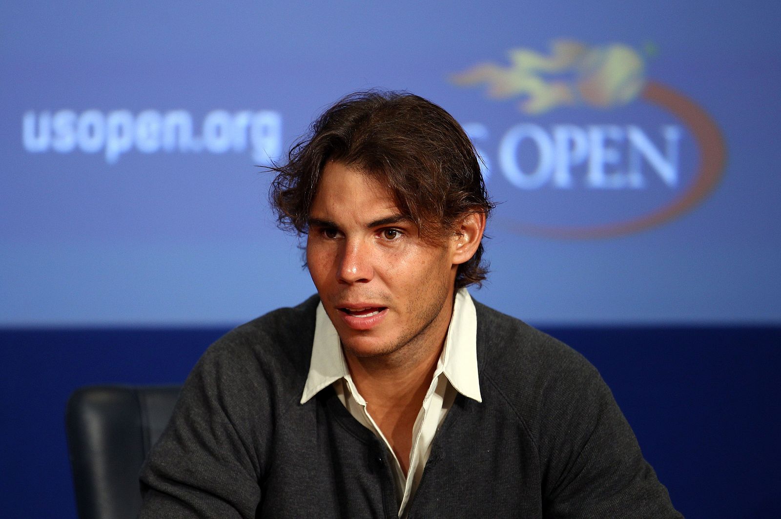 Rafa Nadal, en la rueda de prensa previa del US Open