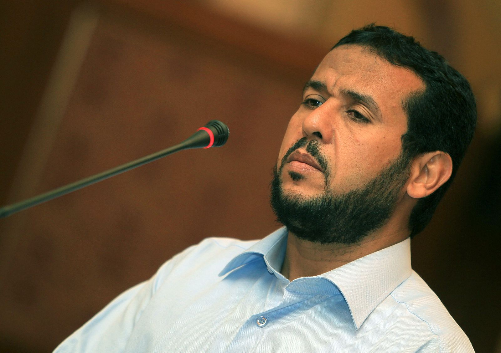 Imagen de archivo de Abdelhakim Belhaj, jefe militar rebelde en Trípoli