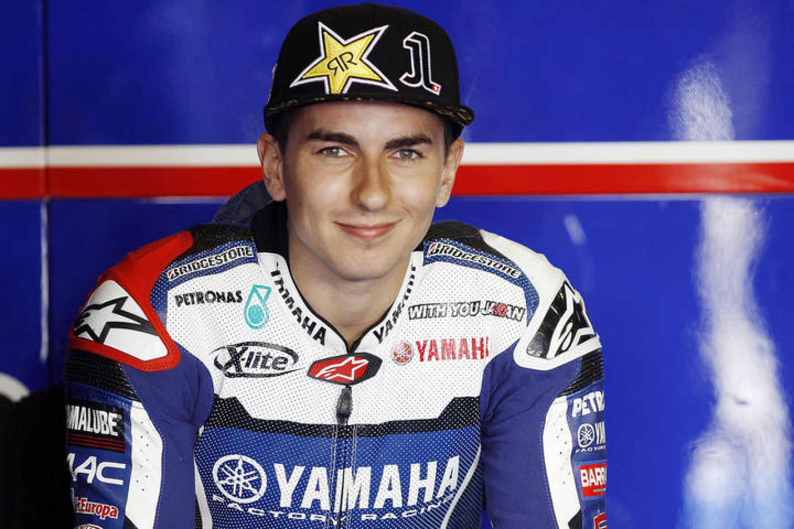 Jorge Lorenzo vuelve a disfrutar sobre la moto.