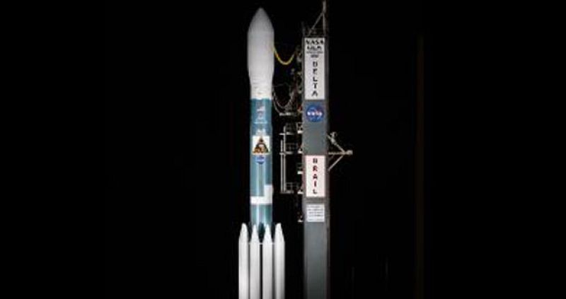 La nave gemela espacial GRAIL espera el lanzamiento en Cabo Cañaberal este sábado 10 de septiembre de 2011.