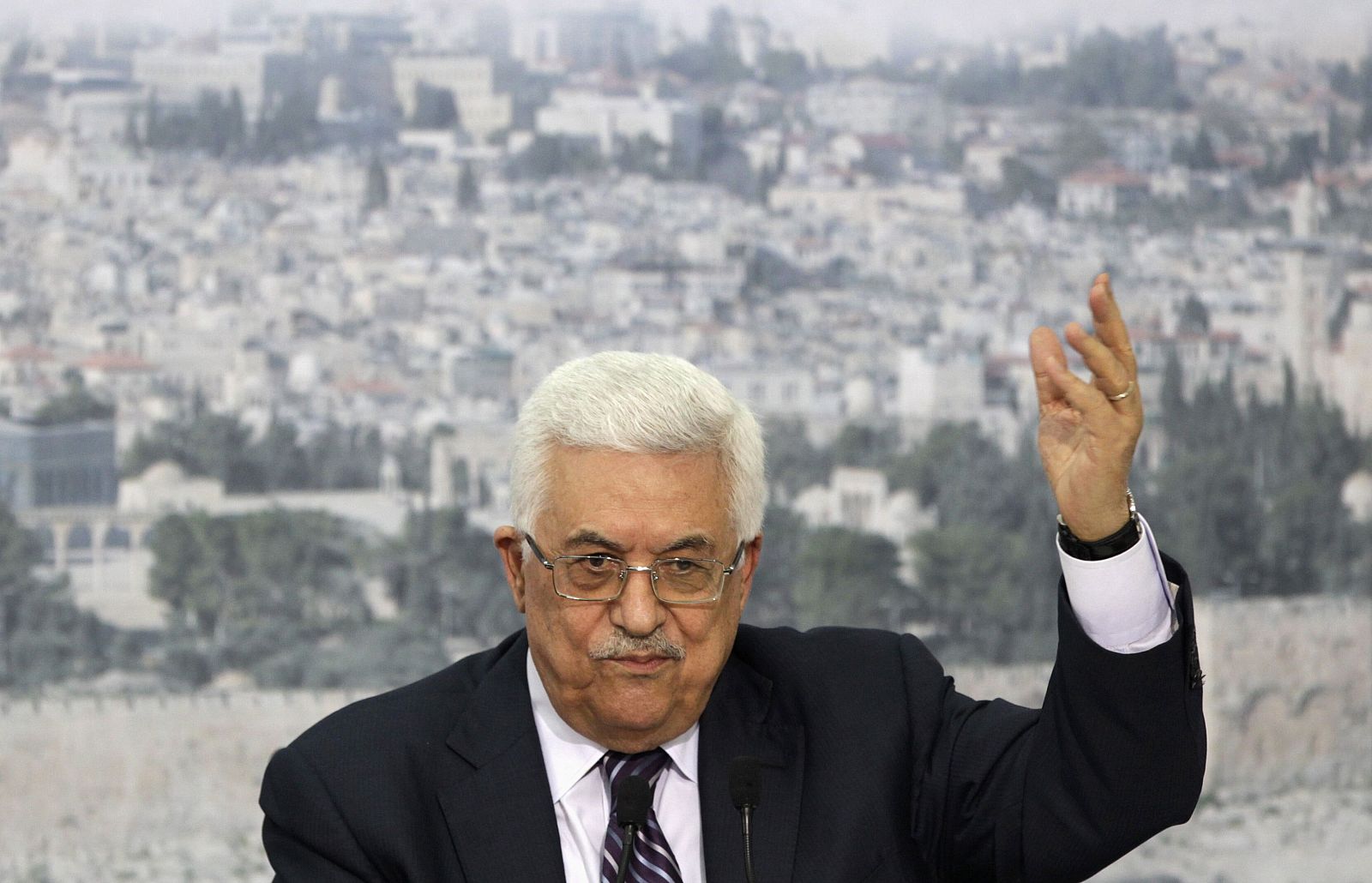 Mahmud Abas habla sobre el estado palestino