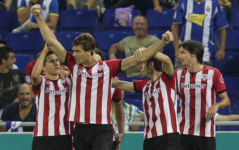 Jugadores del Athletic de Bilbao.
