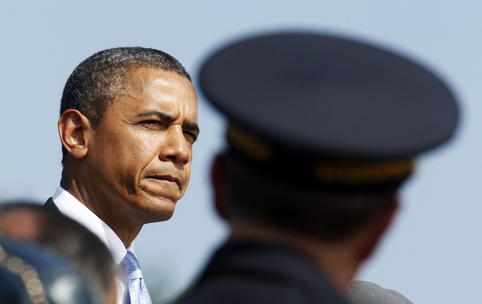 Obama, durante su intervención en Fort Mayer, Virginia.