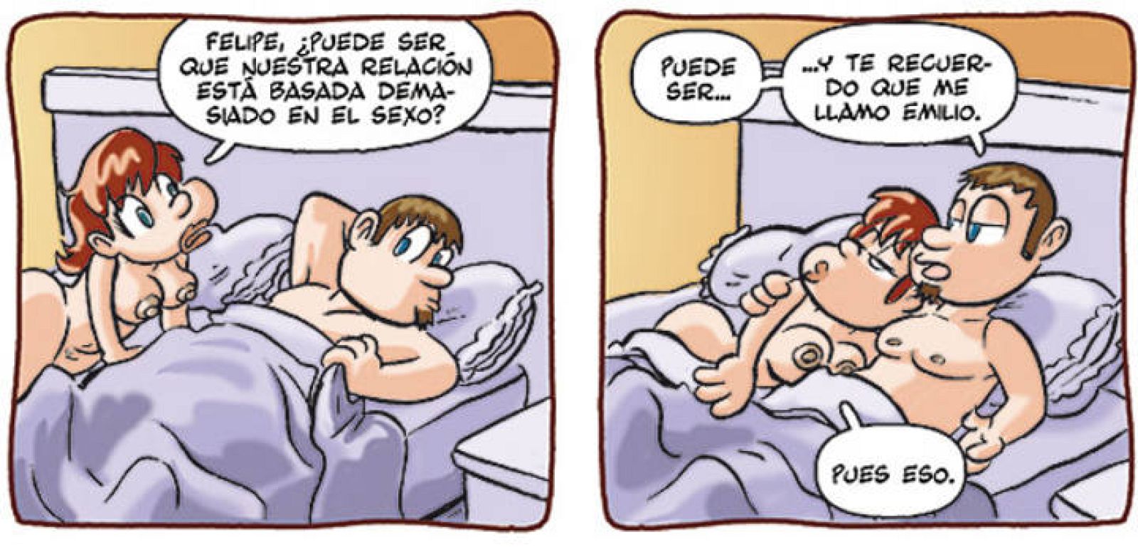  Viñetas de 'Sex o no sex,', de José M. Fonollosa