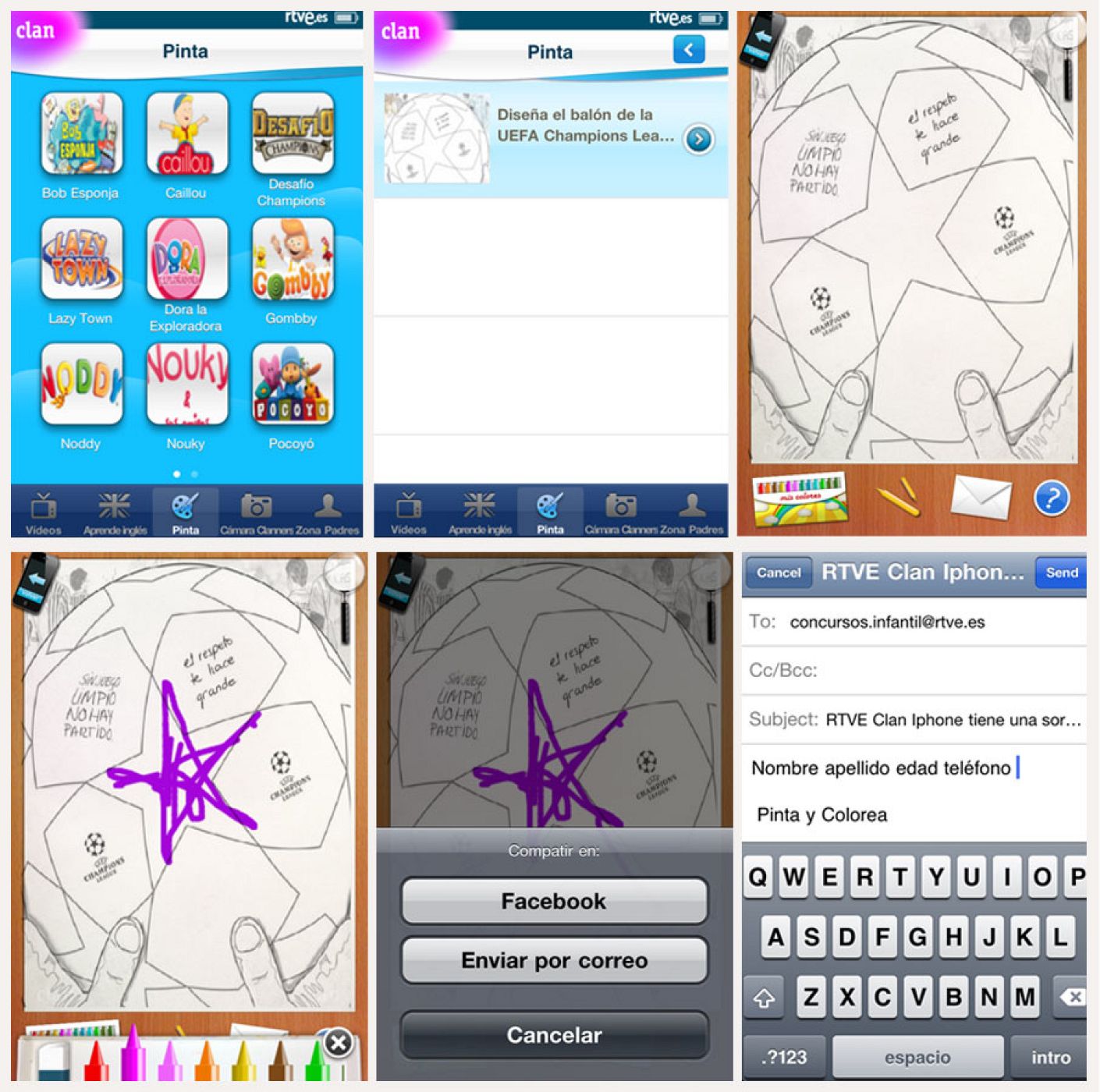 Concurso UEFA móviles