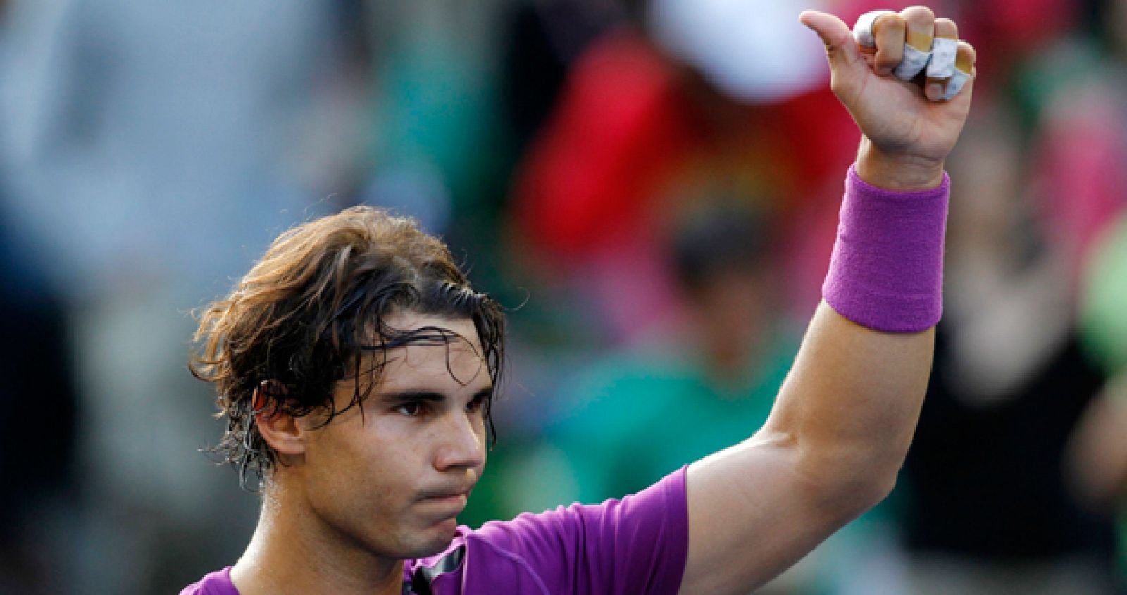 Rafa Nadal ha ganado sin muchos problemas al canadiense Milos Raonic.