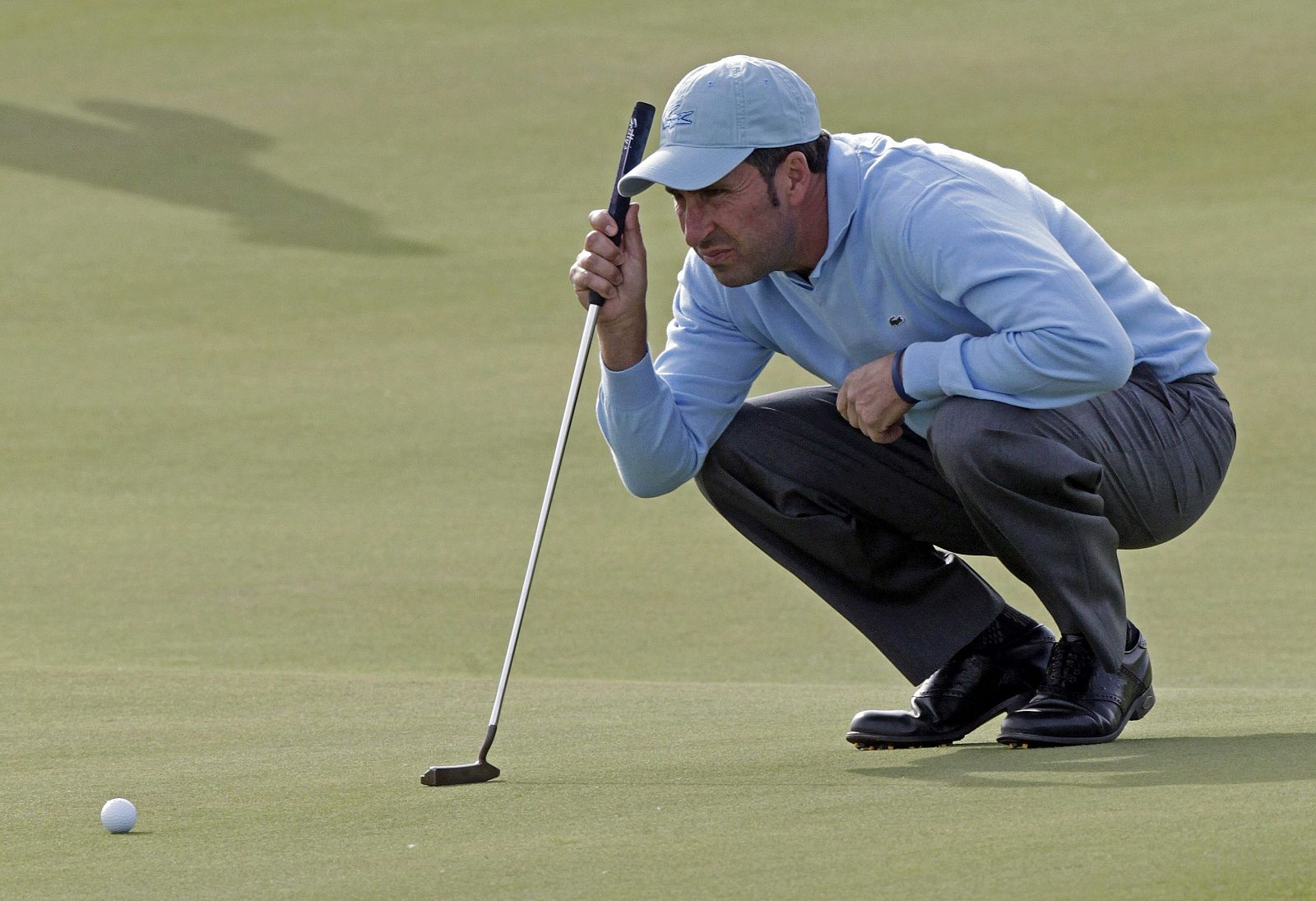 El golfista español disputando el Masters de Madrid de golf. Tras décadas de esfuerzo y dedicación, en 2009 Olazabal  fue elegido miembro del prestigioso World Golf Hall of Fame, que aglutina a los mejores jugadores de la historia de este deport