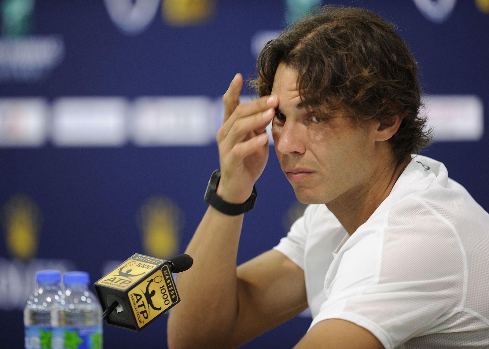 Rafa Nadal, en la rueda de prensa de Shanghai