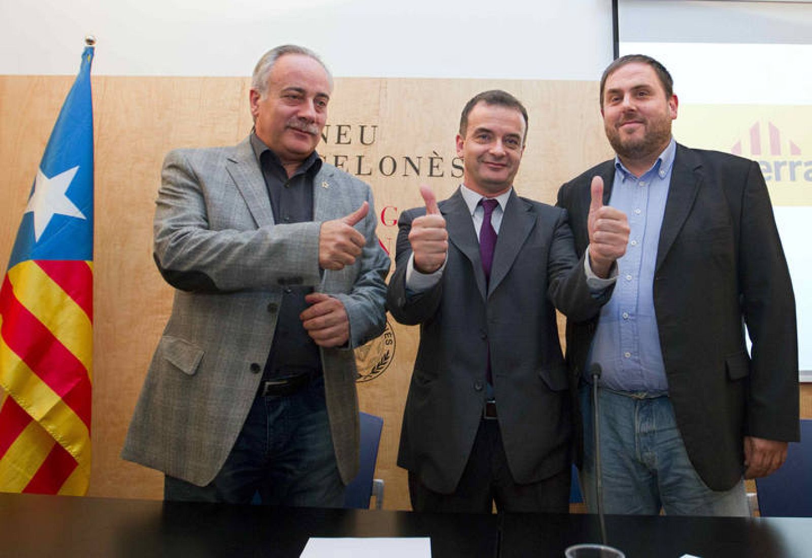 ERC Y REAGRUPAMENT CONCURRIRÁN UNIDOS A LAS ELECCIONES DEL 20N