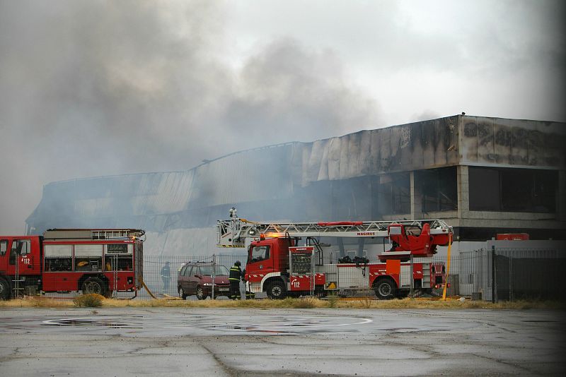 INCENDIO AEROCLUB CUATRO VIENTOS