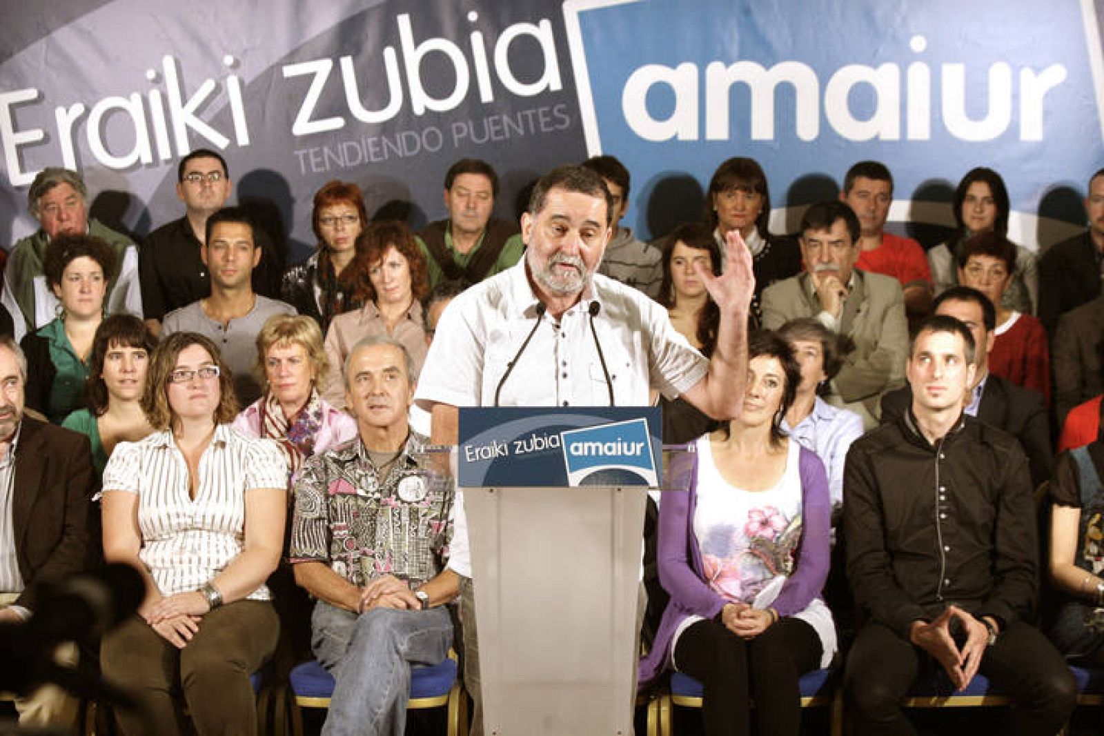 CANDIDATOS DE LA IZQUIERDA ABERTZALE LIDERAN LAS LISTAS DE AMAIUR AL CONGRESO 