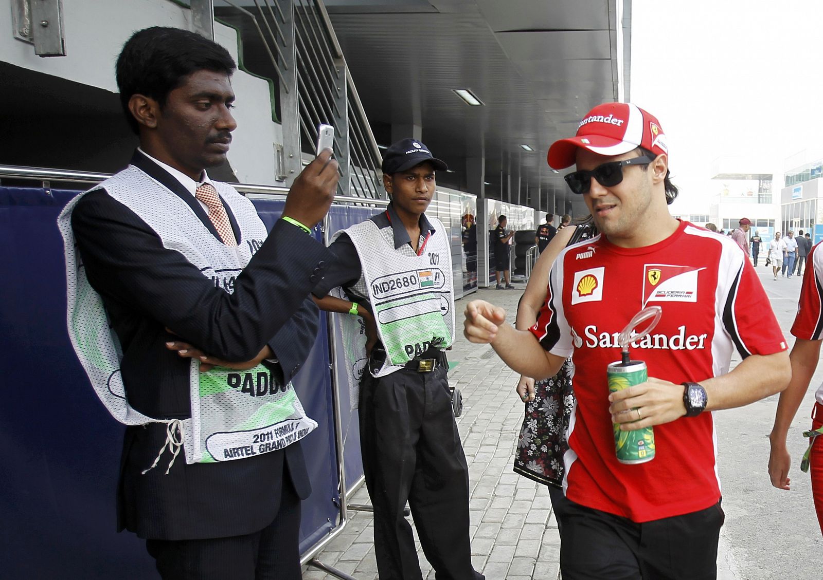 El piloto brasileño de Ferrari, Felipe Massa