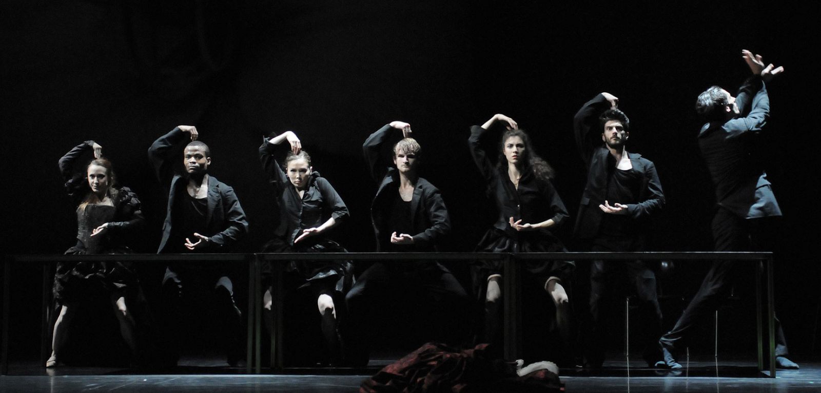 Una escena de Poppea/Poppea de Gautier Dance Company que se estrena en España, en el marco de 'Madrid en Danza'