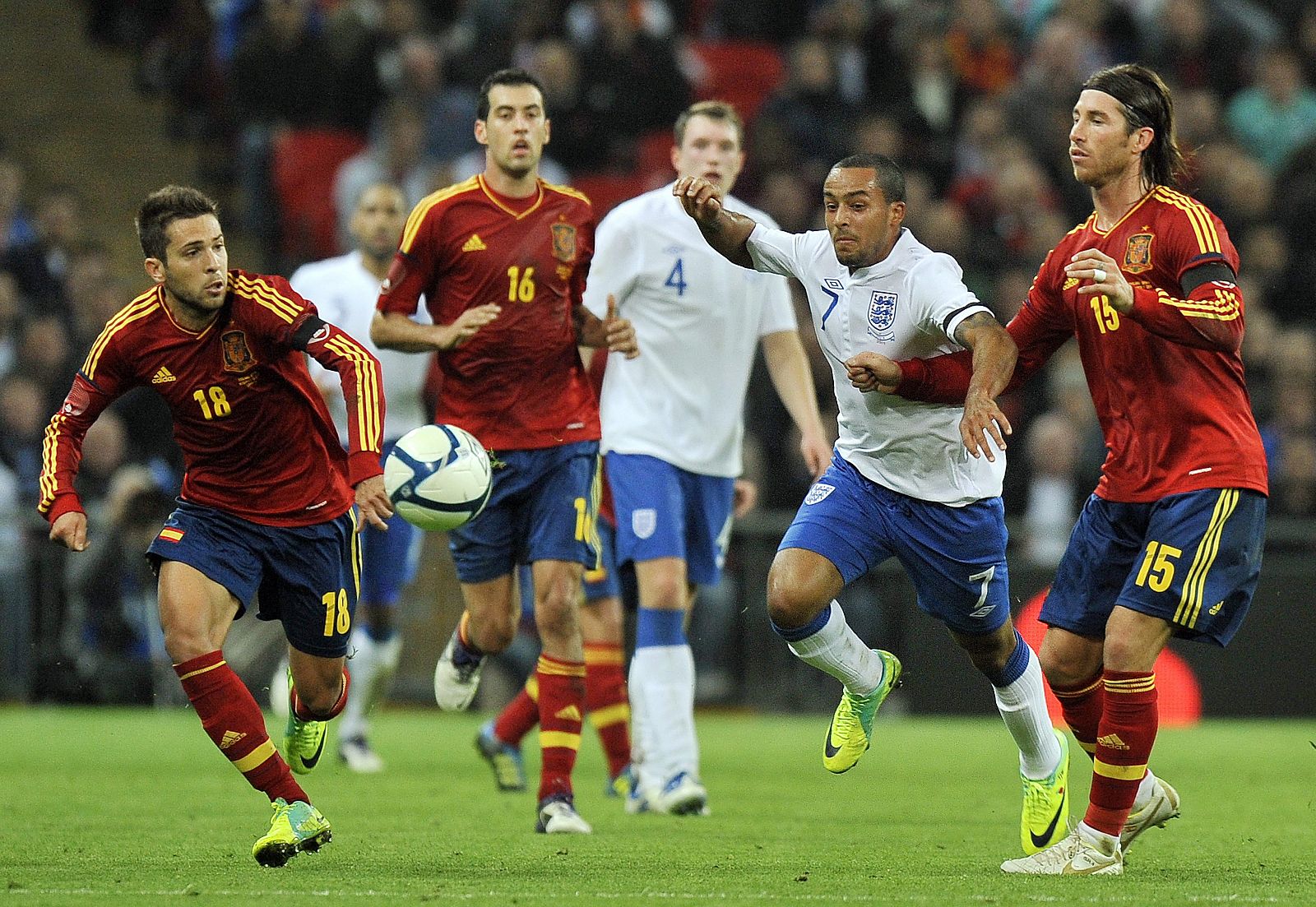 INGLATERRA VS ESPAÑA