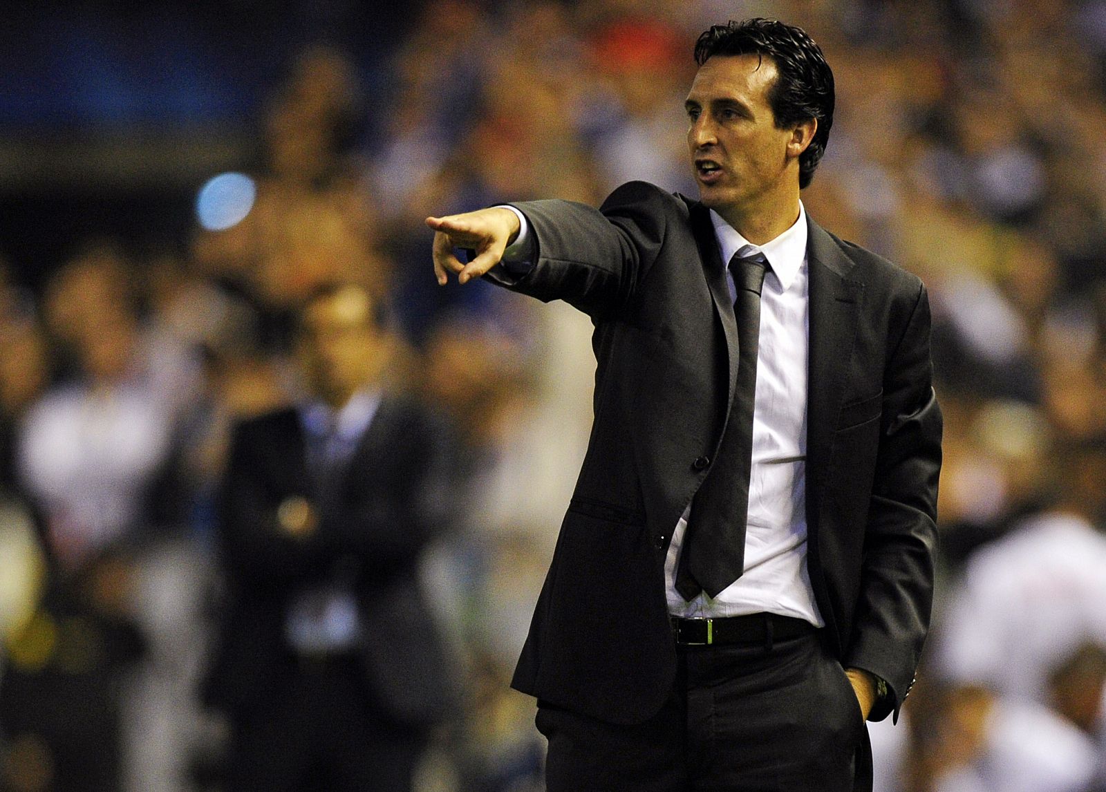 El entrenador del Valencia CF, Unai Emery