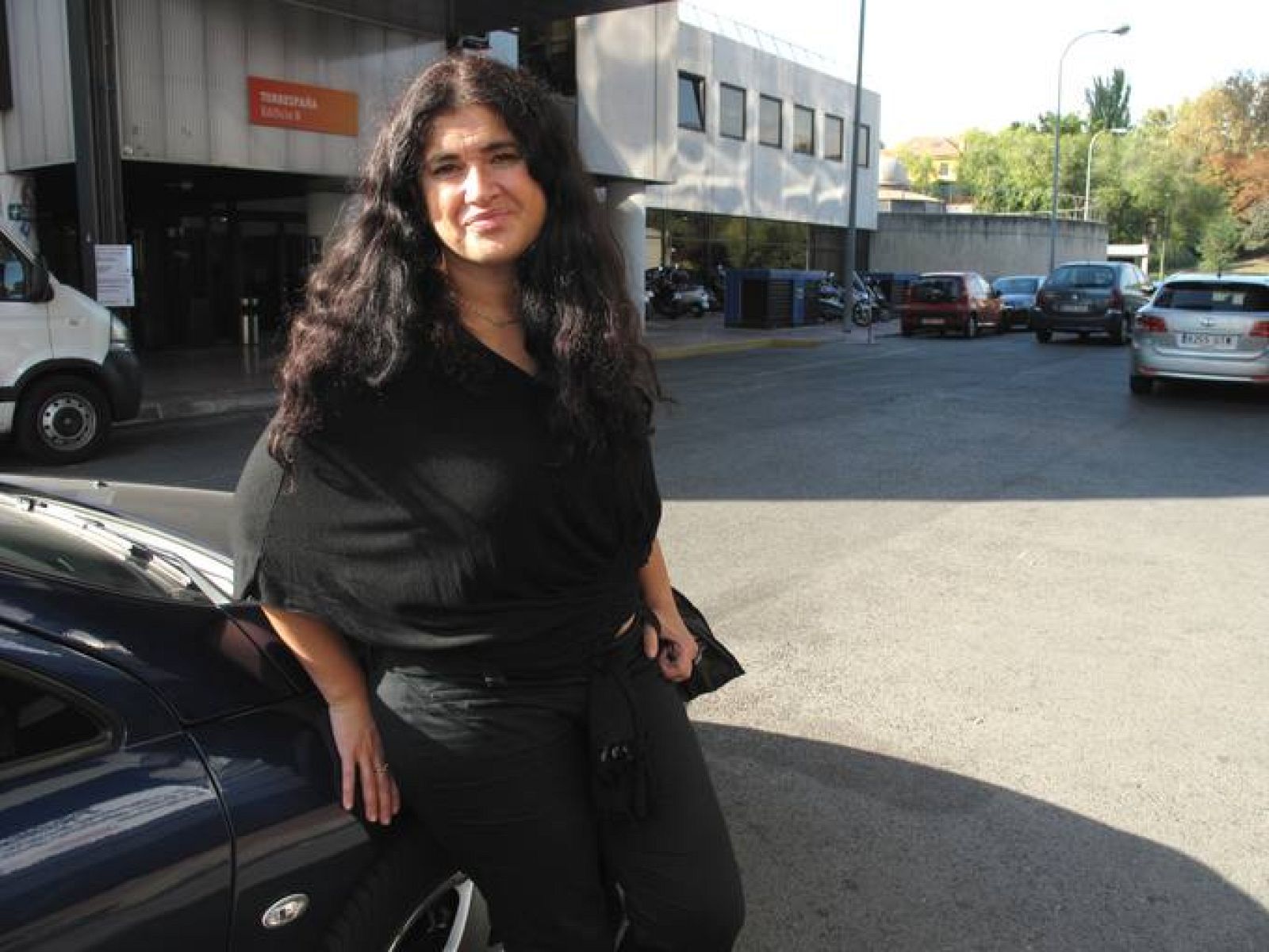  Lucía Etxebarria, tras el encuentro digital en RTVE.es