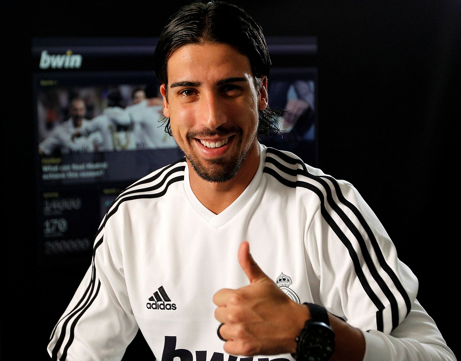 Imagen del centrocampista alemán del Real Madrid, Sami Khedira.