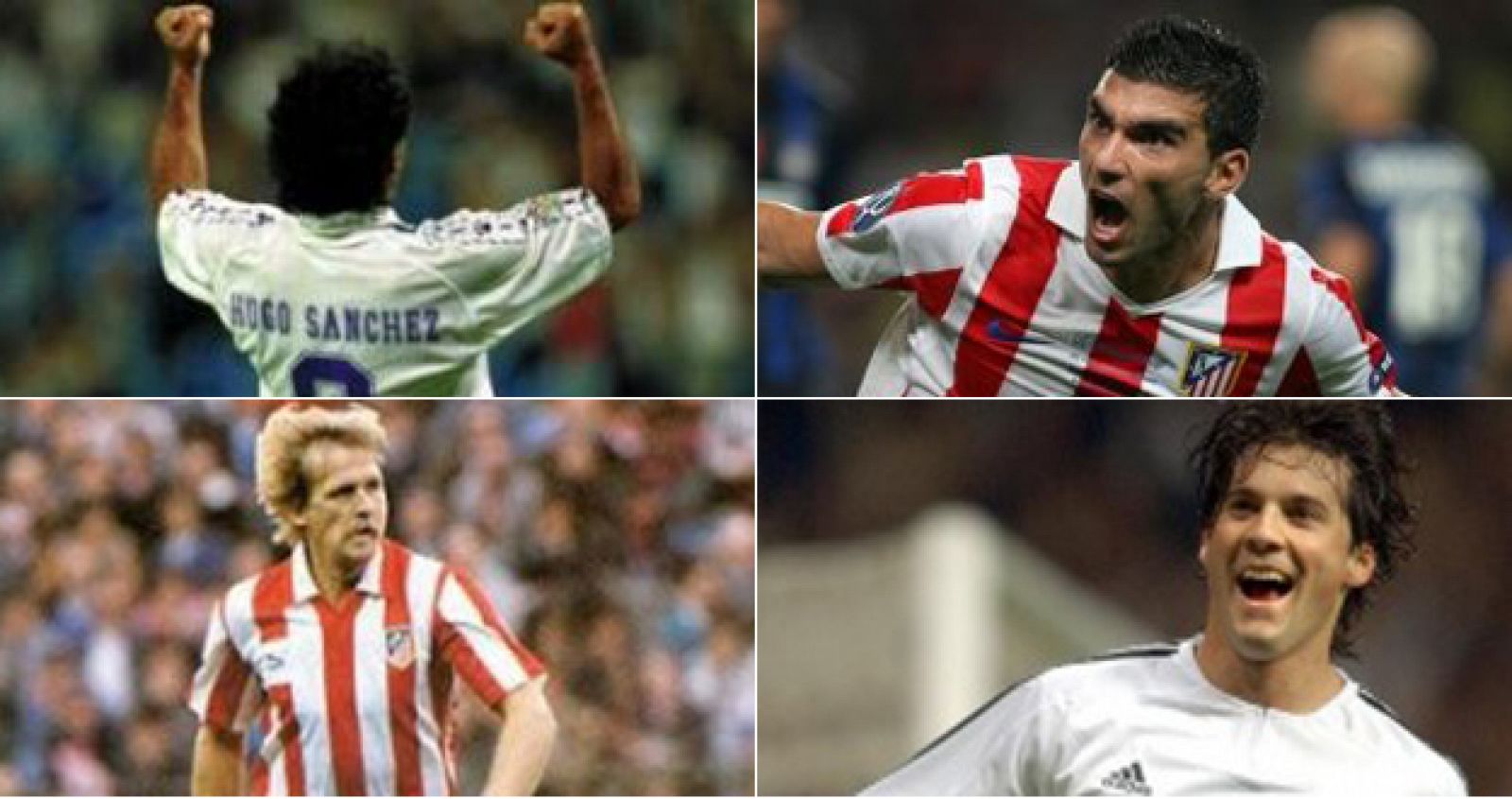 Hugo Sánchez, Bernd Schuster, Solari y Reyes son algunos de los 25 jugadores que han jugado en el Real Madrid y el Atleti durante su carrera deportiva.