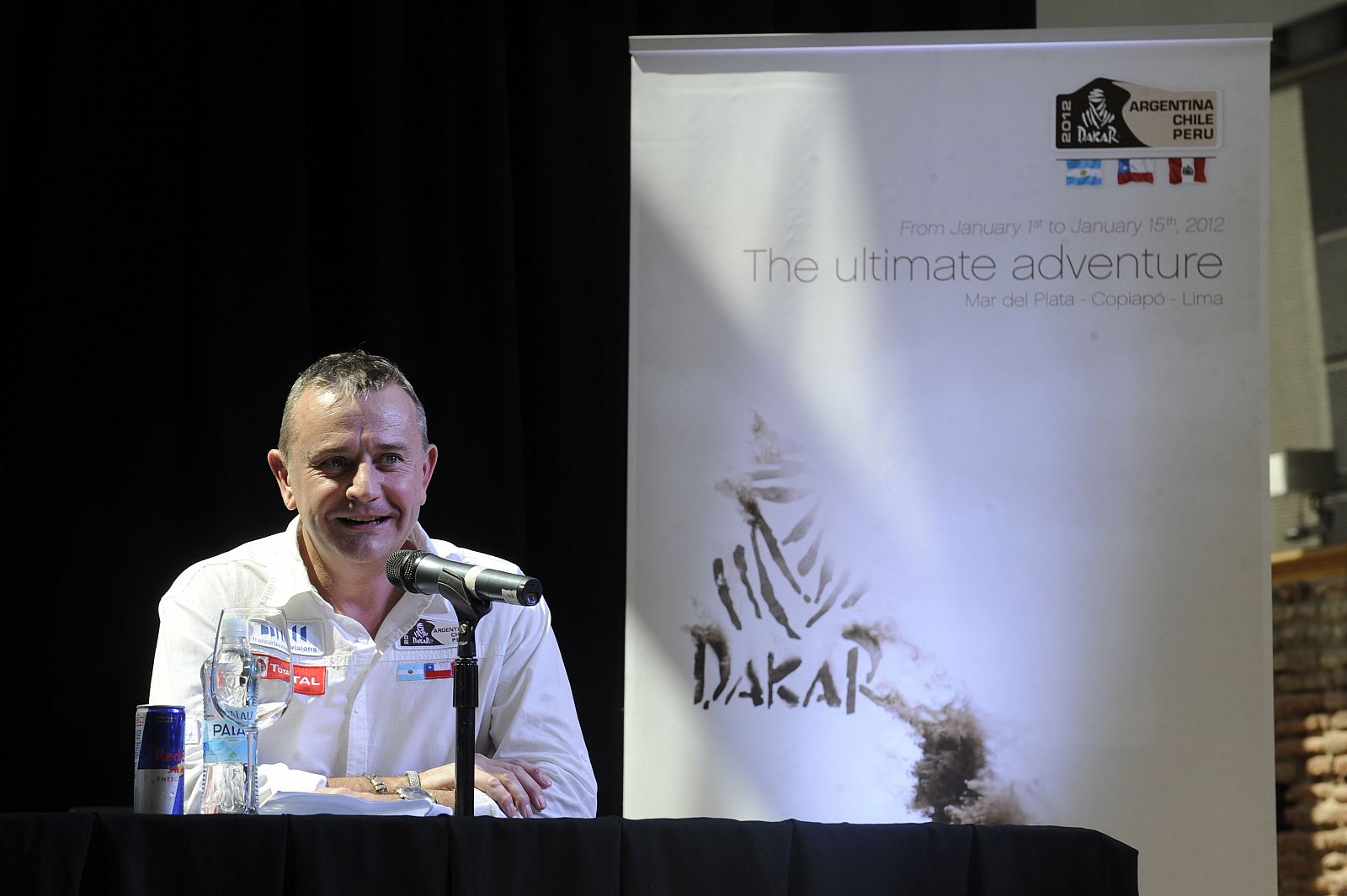 El director del Rally Dakar, Etienne Lavigne