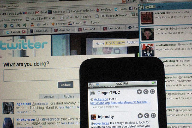 Vista de varias versiones de Twitter en distintos dispositivos