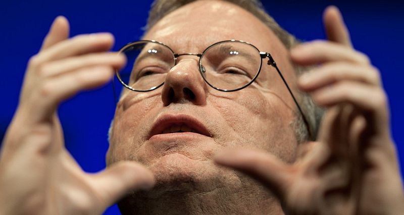 Imagen de archivo de Eric Schmidt, presidente ejecutivo de Google