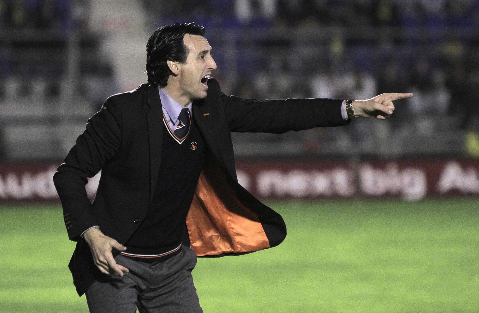 El entrenador del Valencia, Unai Emery