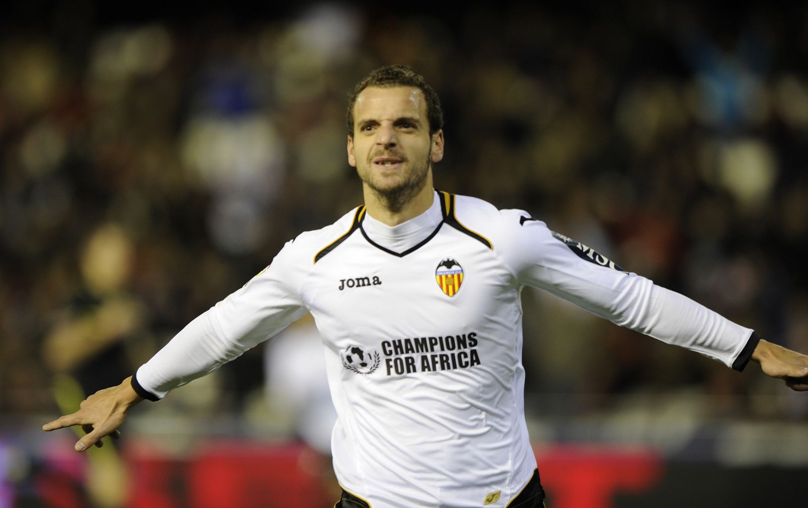 Roberto Soldado, delantero del Valencia.