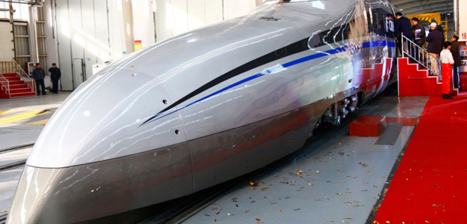 China prueba un tren capaz de superar los 500 kilómetros por hora