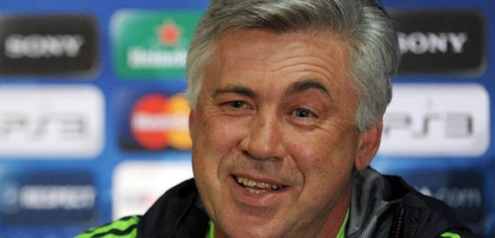 El entrenador italiano, Carlo Ancelotti