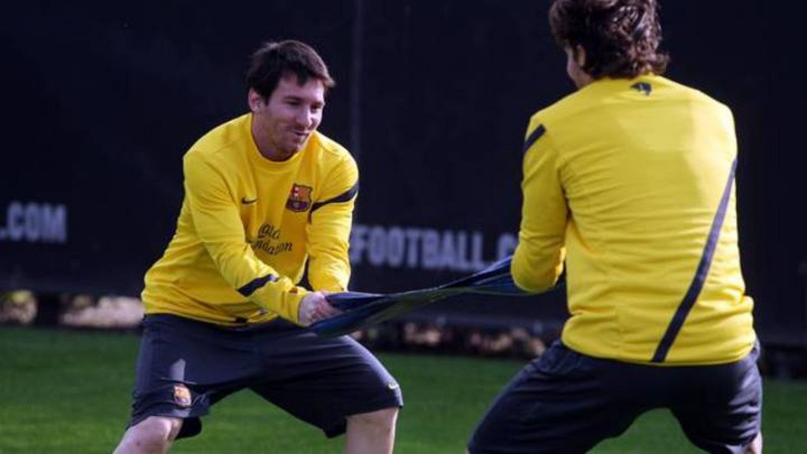 Leo Messi durante un entrenamiento en una fotografía de archivo.