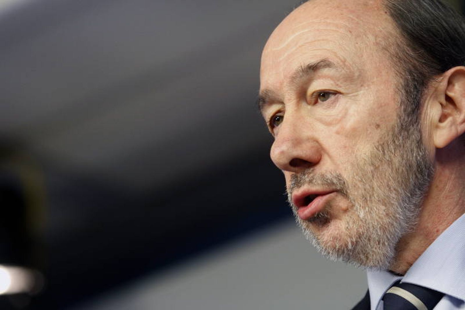 El secretario general del PSOE, Alfredo Pérez Rubalcaba.