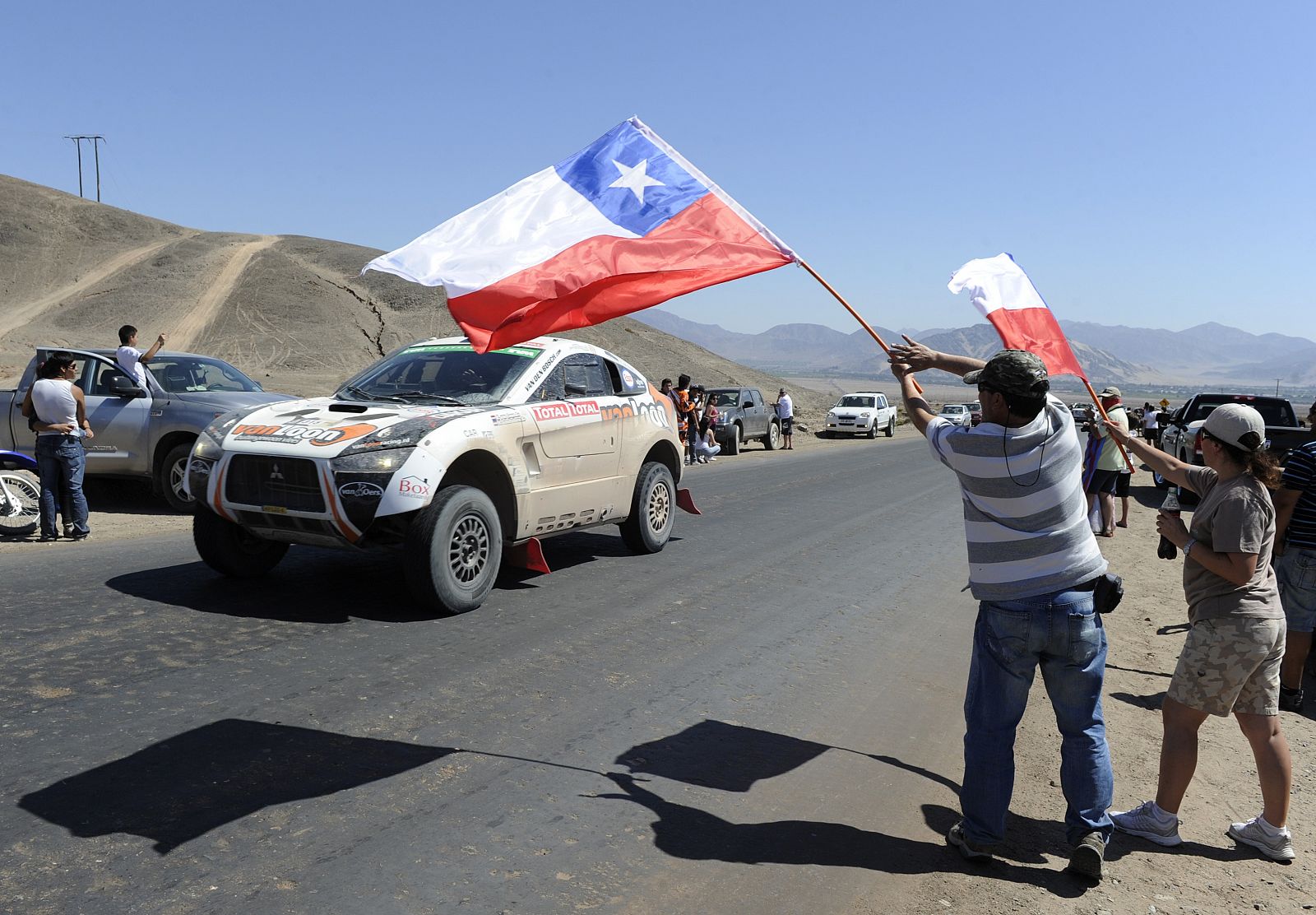 Chile recibe con los brazos abiertos a la caravana del Dakar 2012.