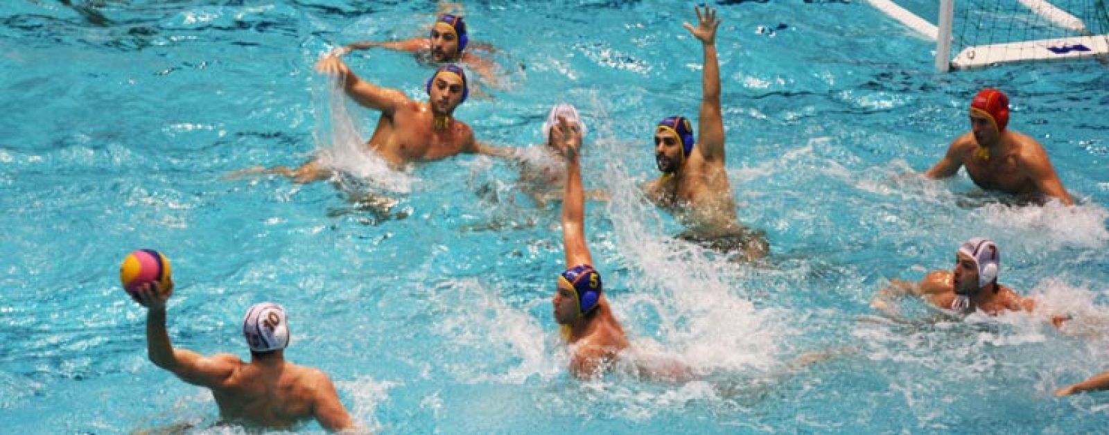 España - Serbia de waterpolo