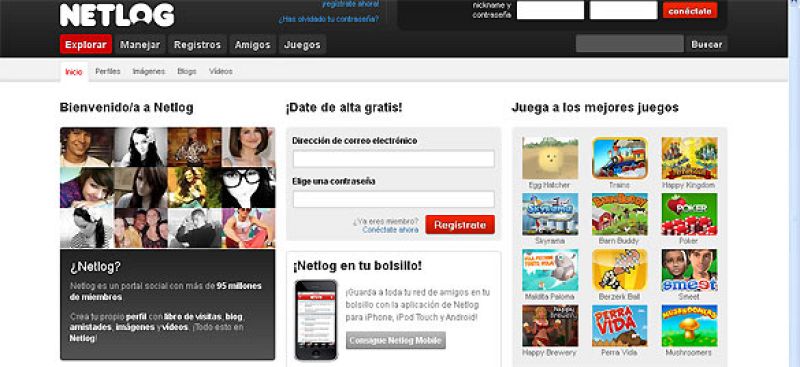 La sociedad belga de derechos de autor, Sabam, denunció a la red social del mismo país, Netlog