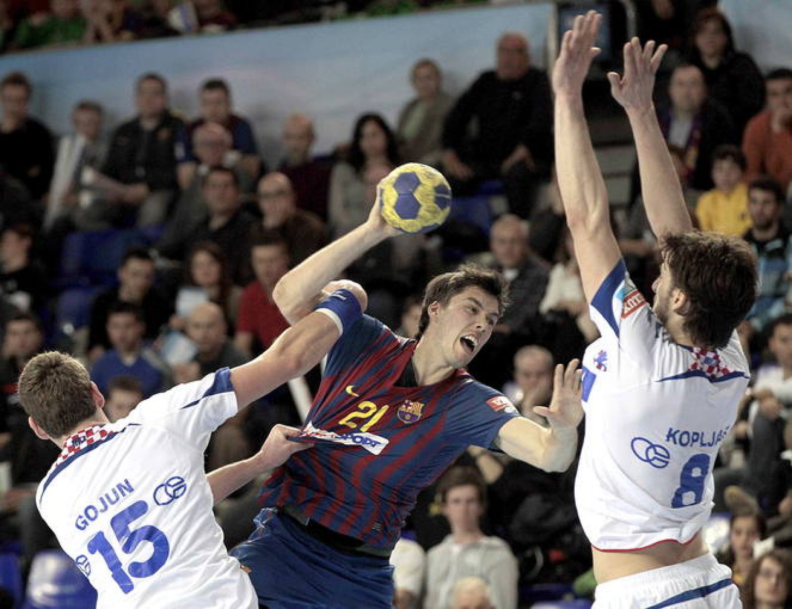 Balonmano Liga de Campeones El Barça cae en el Palau ante el Croatia Zagreb (2930) RTVE.es