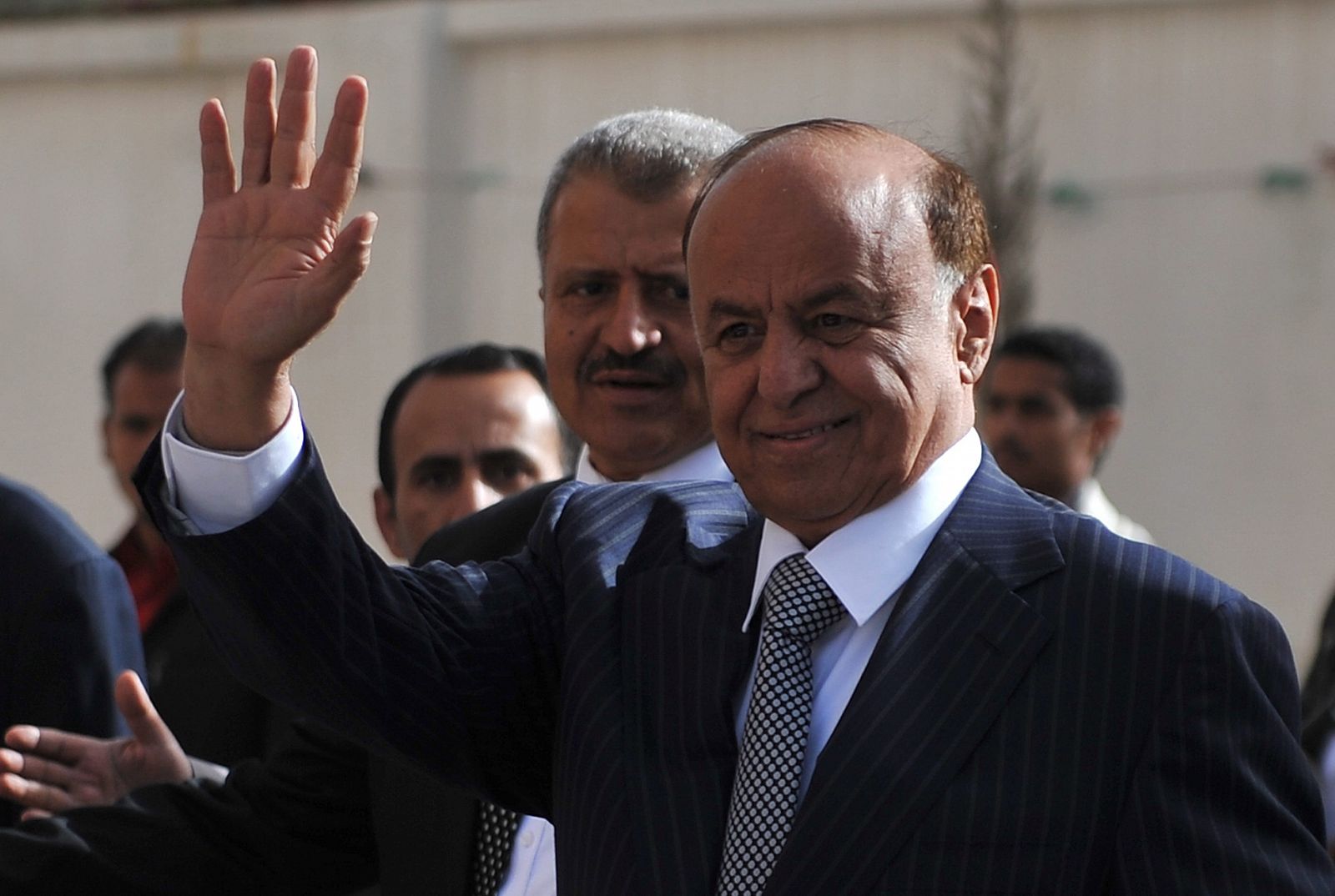 Abdo Rabu Mansur Hadi, vicepresidente yemení y único candidato en las elecciones presidenciales de su país