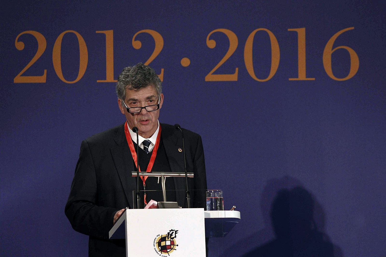 Ángel María Villar, presidente de la RFEF