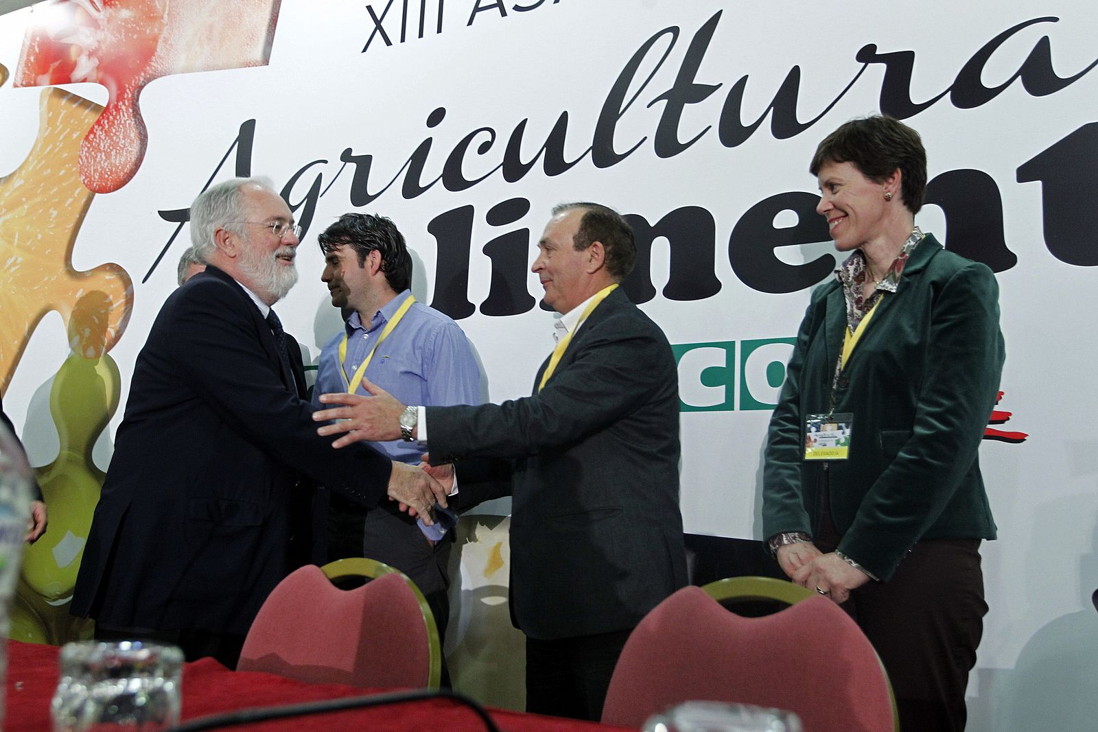 ARIAS CAÑETE CLAUSURA LA XIII ASAMBLEA GENERAL DE LA COORDINADORA DE ORGANIZACIONES DE AGRICULTORES