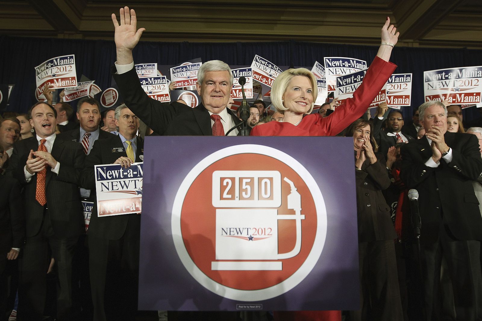 Gingrich gana las primarias republicanas en Geporgia en el llamado Supermartes