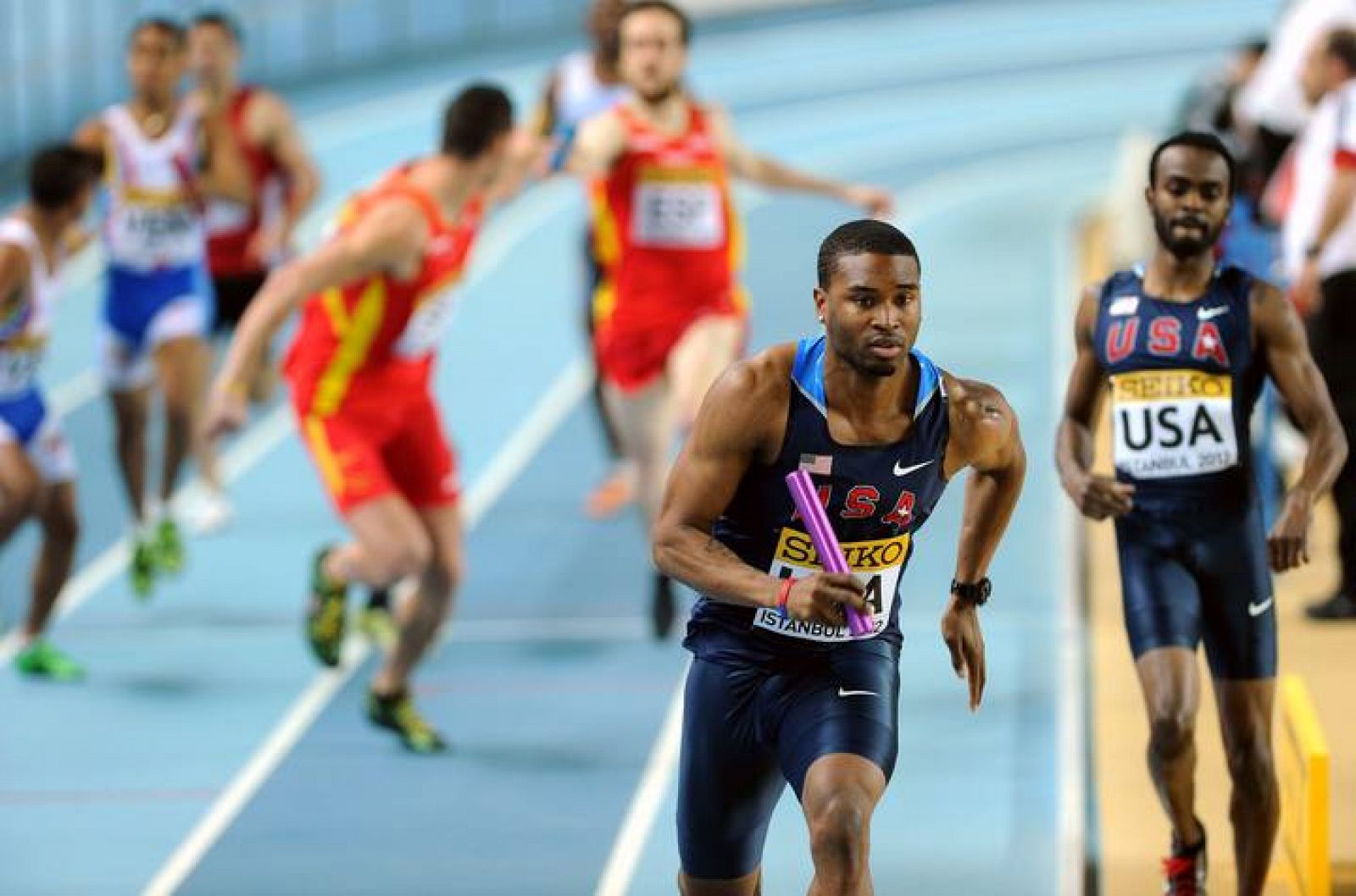 Atletismo Mundial En Pista Cubierta El Relevo Español 4x400 A La Final Del Mundial De 