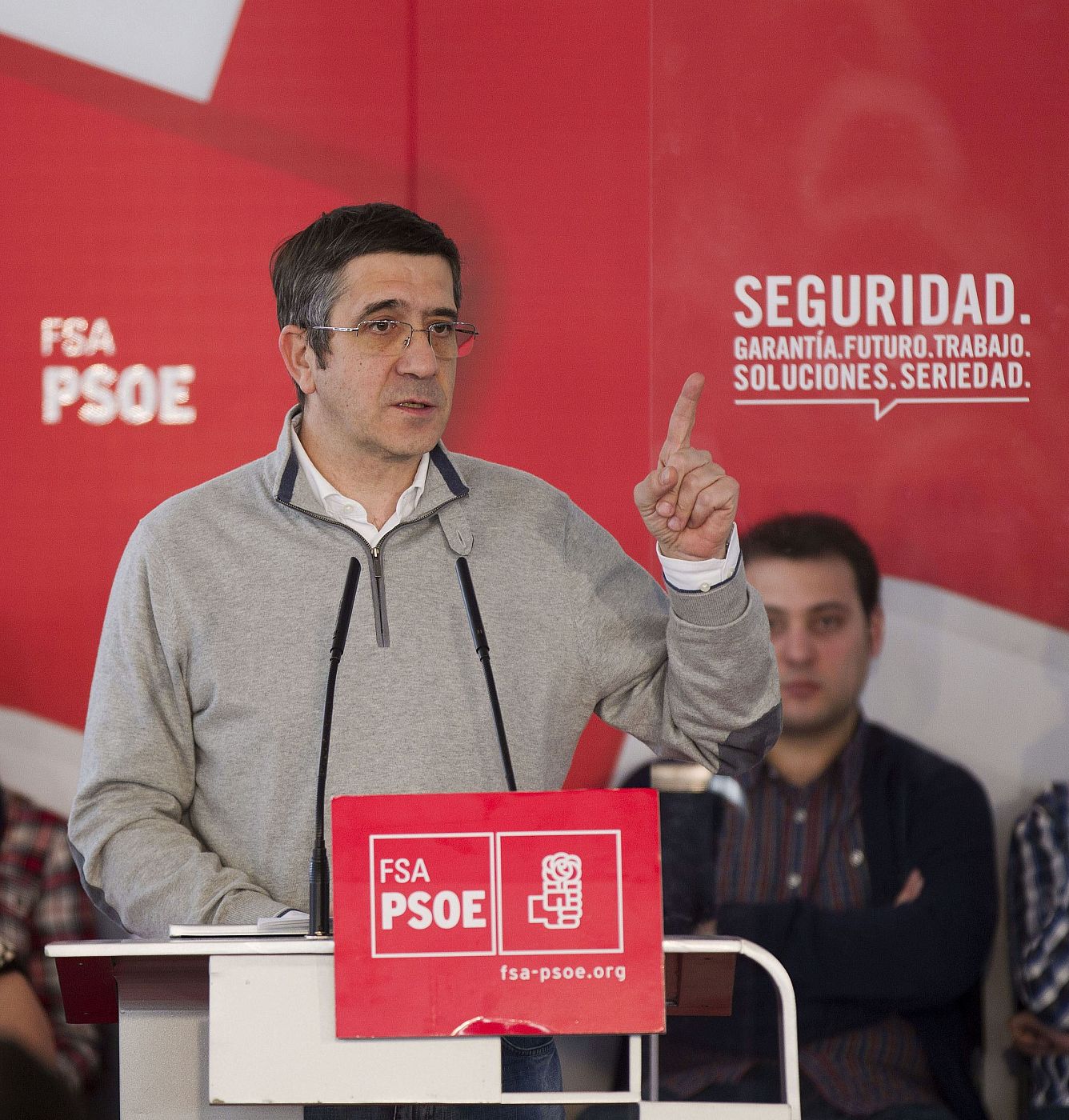 PATXI LÓPEZ DICE QUE LA REFORMA LABORAL BUSCA ANIQUILAR LA FUERZA SINDICAL