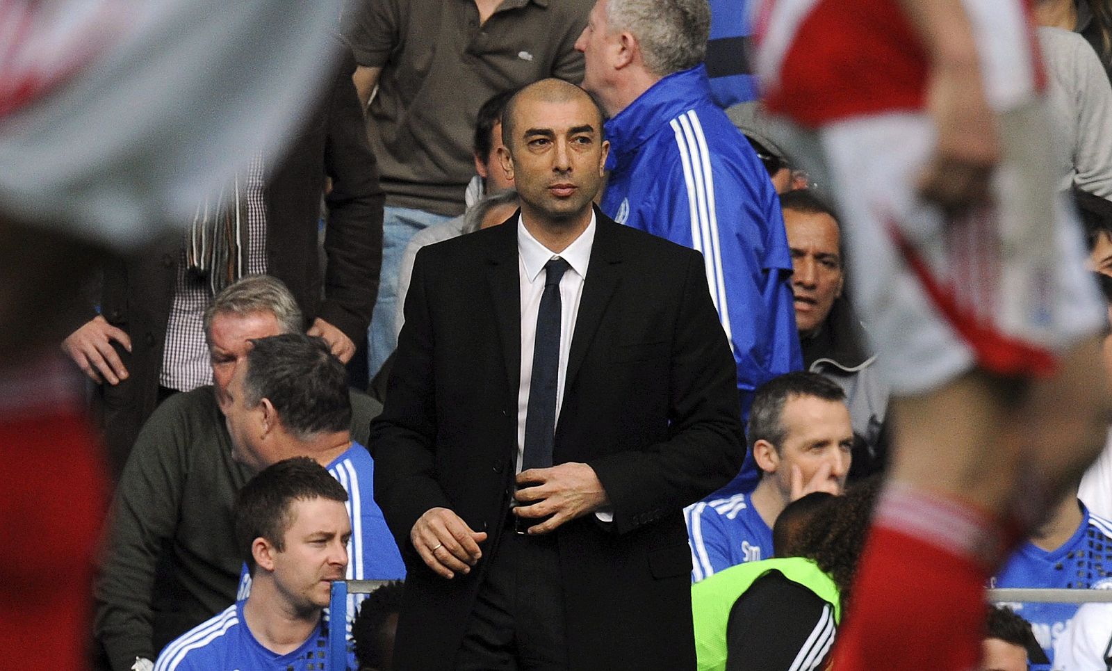 El entrenador suplente del Chelsea FC, Roberto Di Matteo