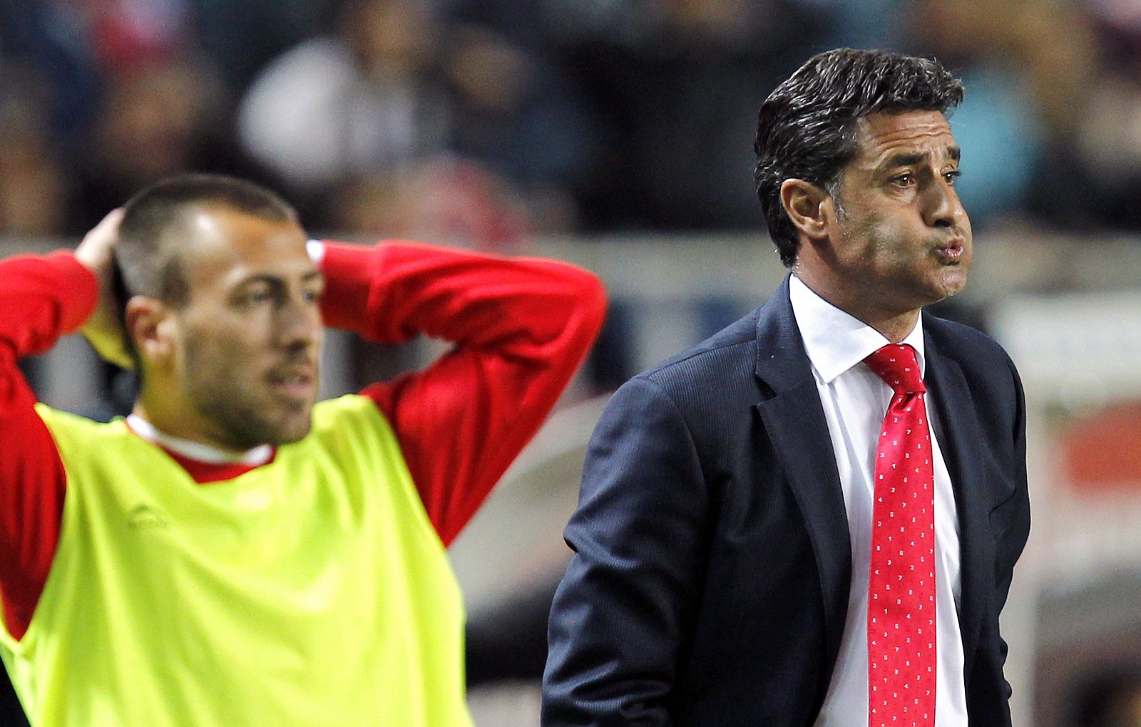 El entrenador del Sevilla FC, José Miguel González "Michel"