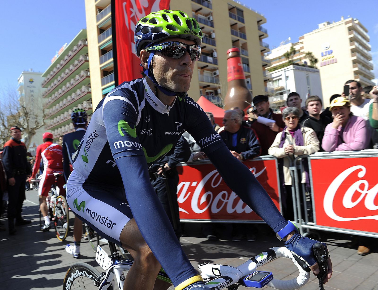 Alejandro Valverde, en la Volta a Catalunya.