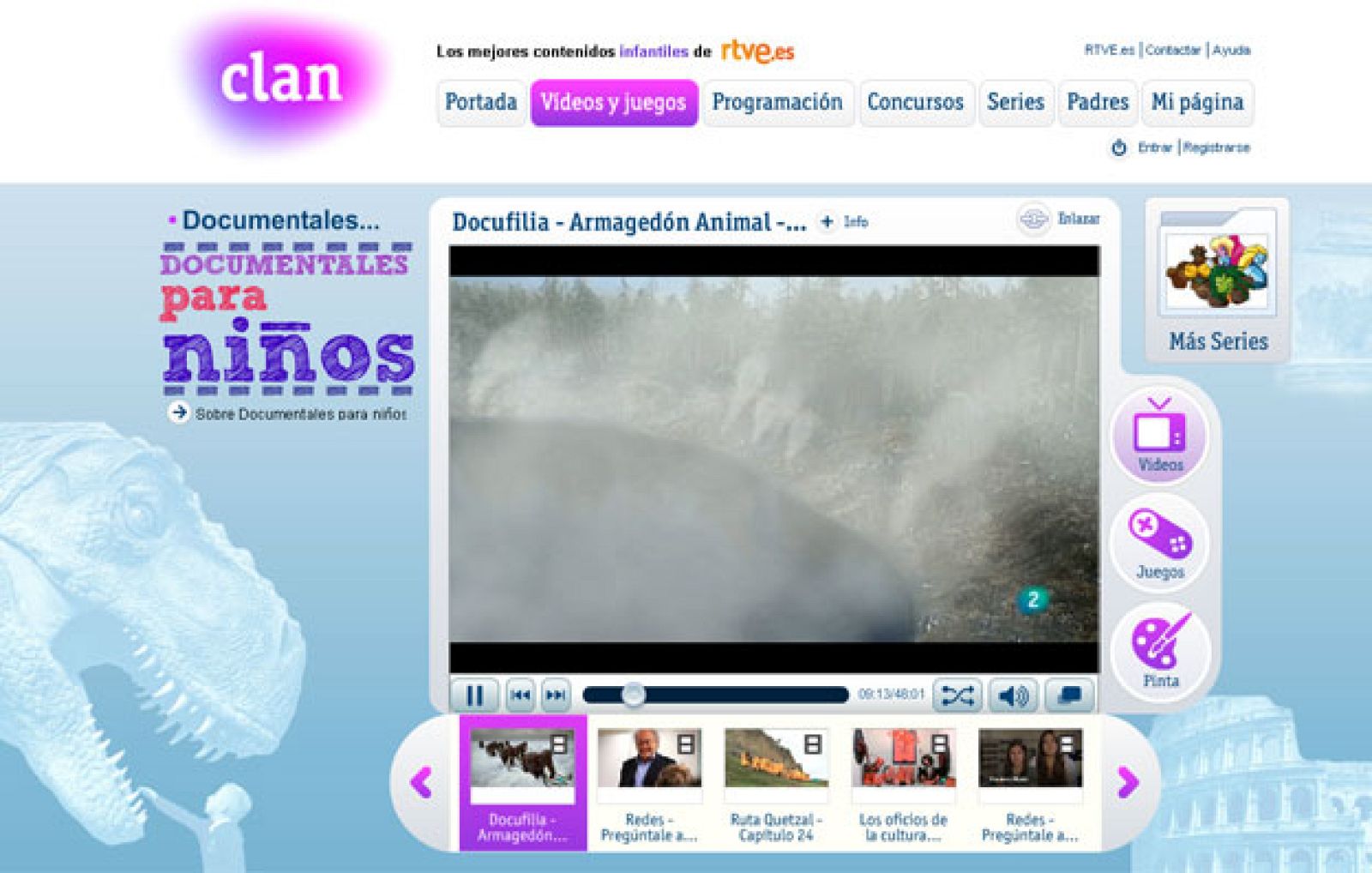 documentales para niños