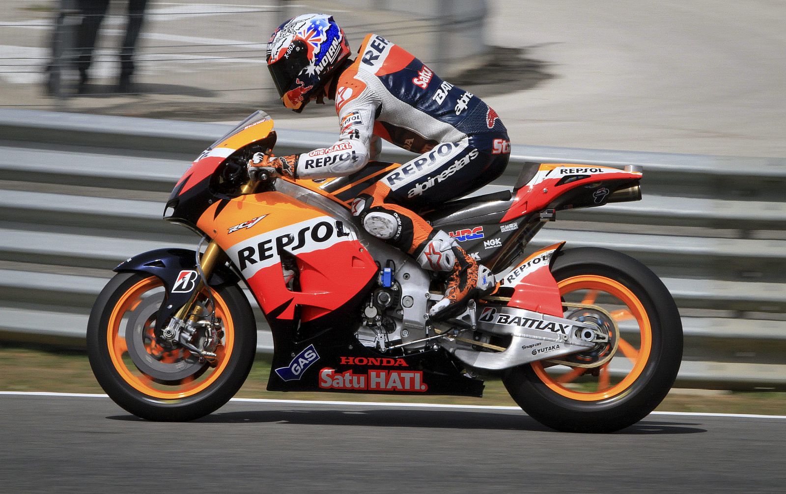 Casey Stoner, en Jerez.