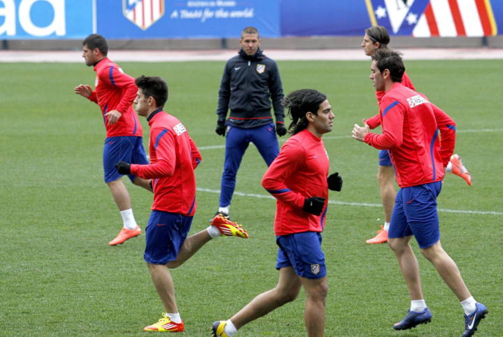 ENTRENAMIENTO ATLÉTICO DE MADRID