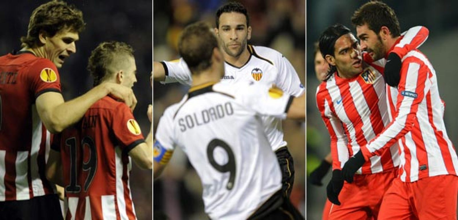 Athletic de Bilbao, Valencia y Atlético de Madrid, clasificados para la Europa League