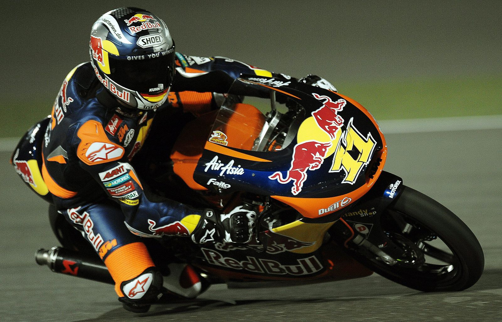 El piloto alemán de Moto3 Sandro Cortese (Red Bull KTM Ajo).