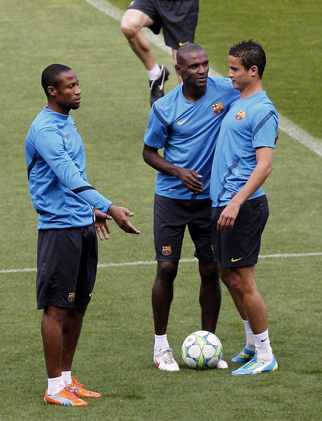 ENTRENAMIENTO DEL FC BARCELONA